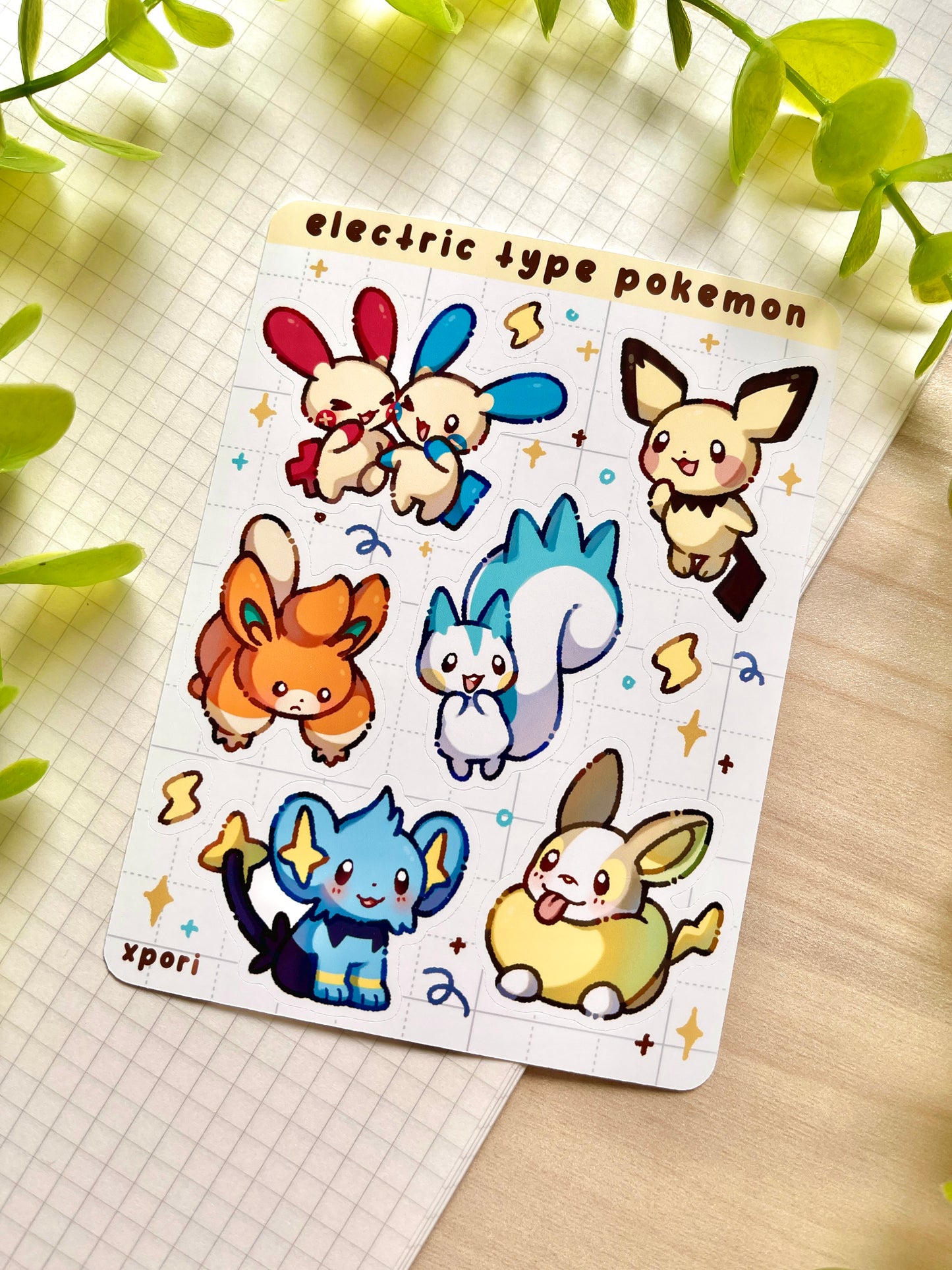 Poke Sticker Sheets