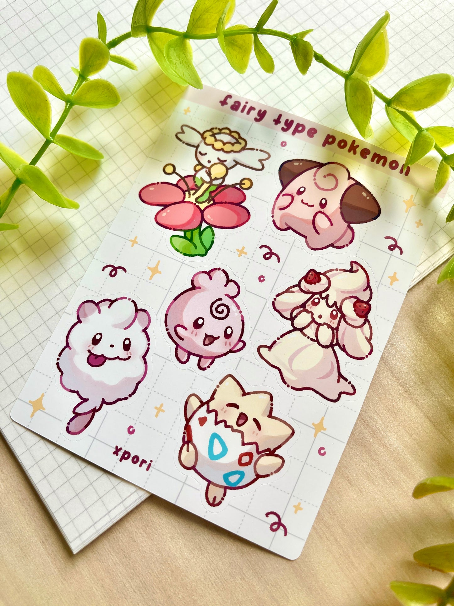 Poke Sticker Sheets