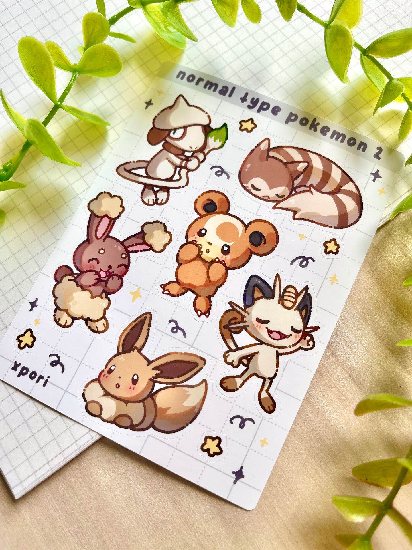 Poke Sticker Sheets