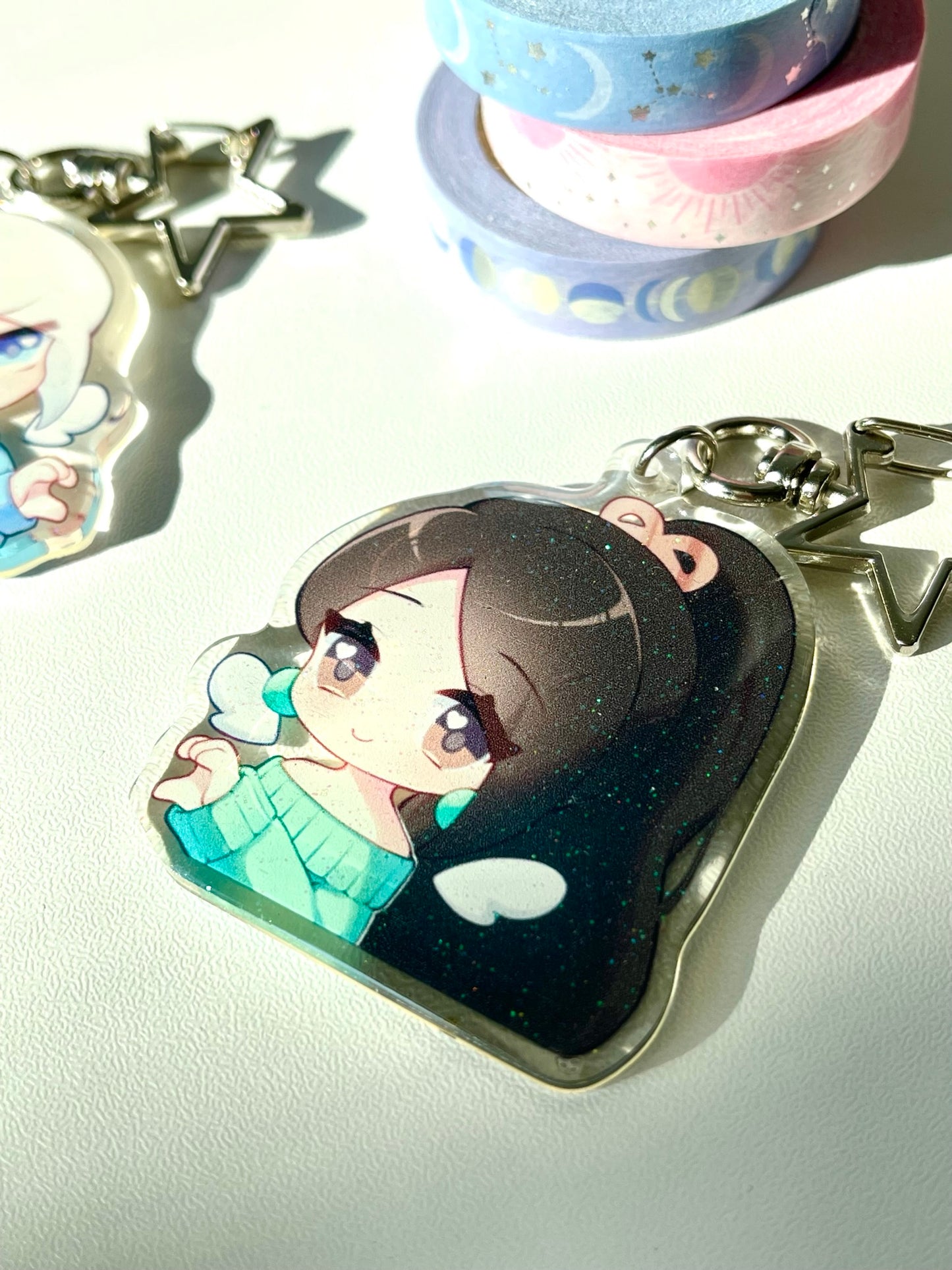 Val Matching Keychains