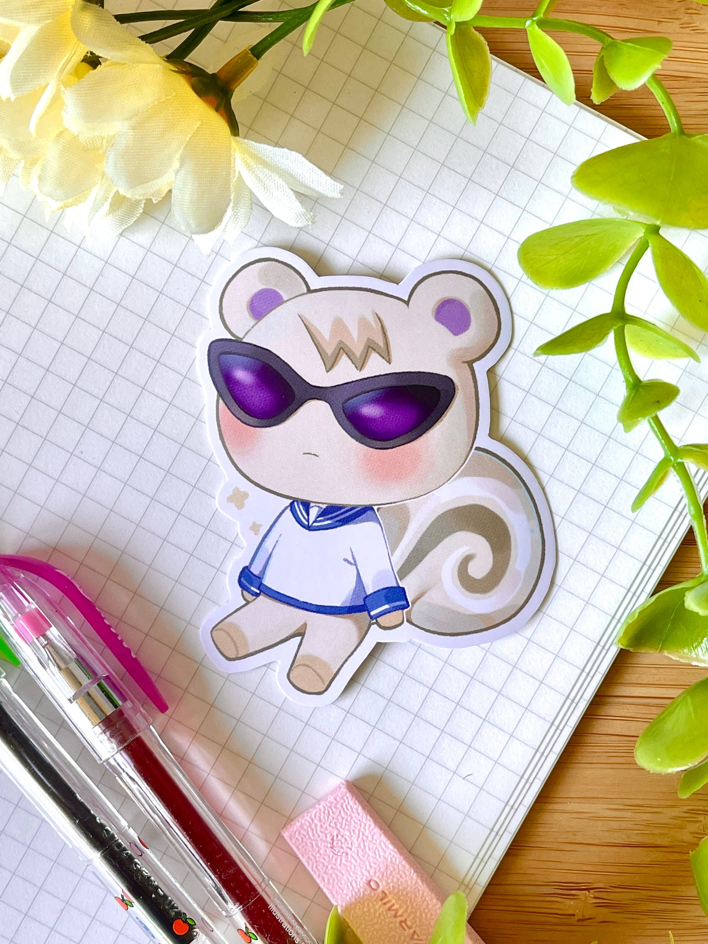 Sunglasses Marshal Sticker
