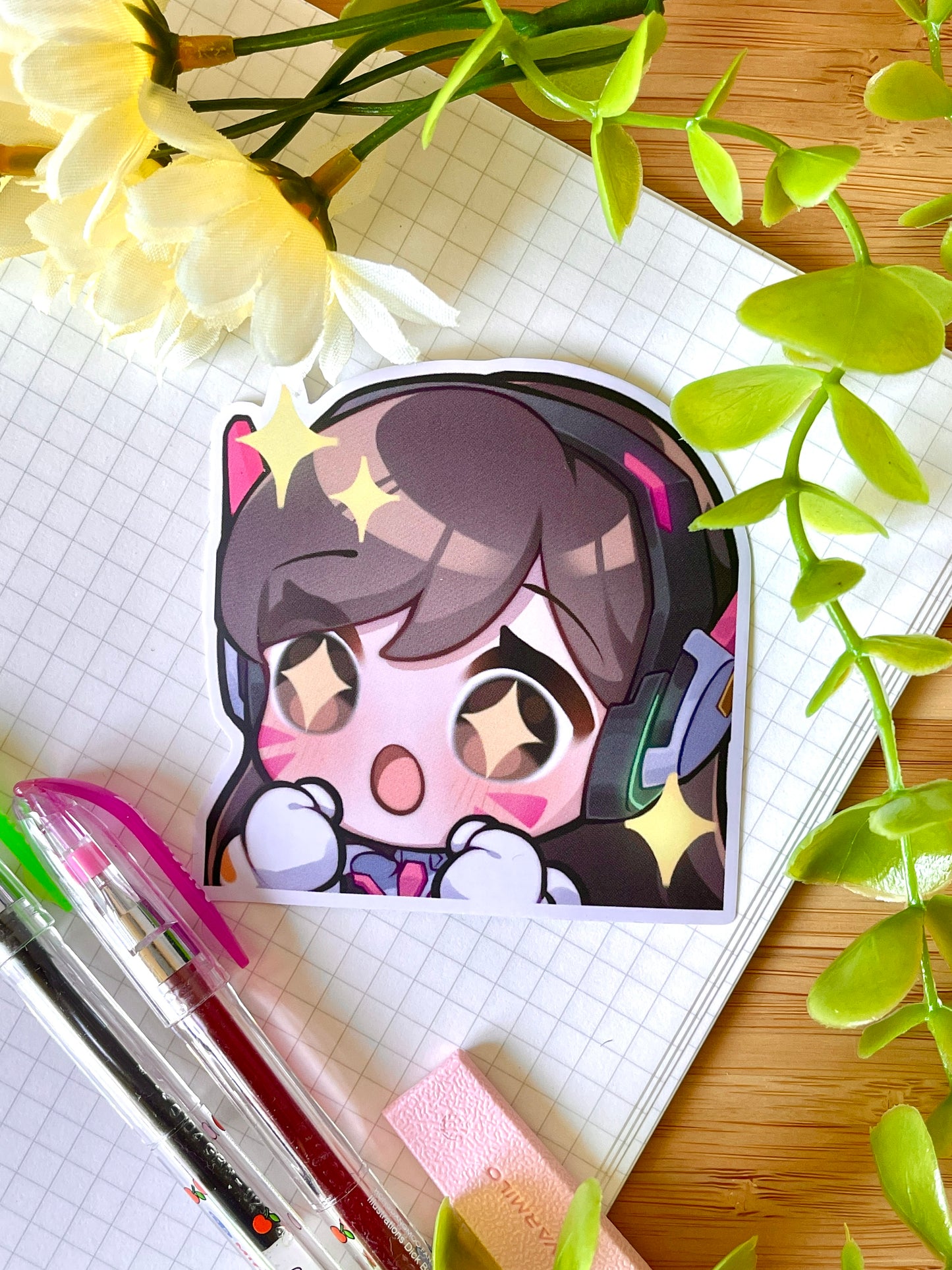 D.VA Sticker
