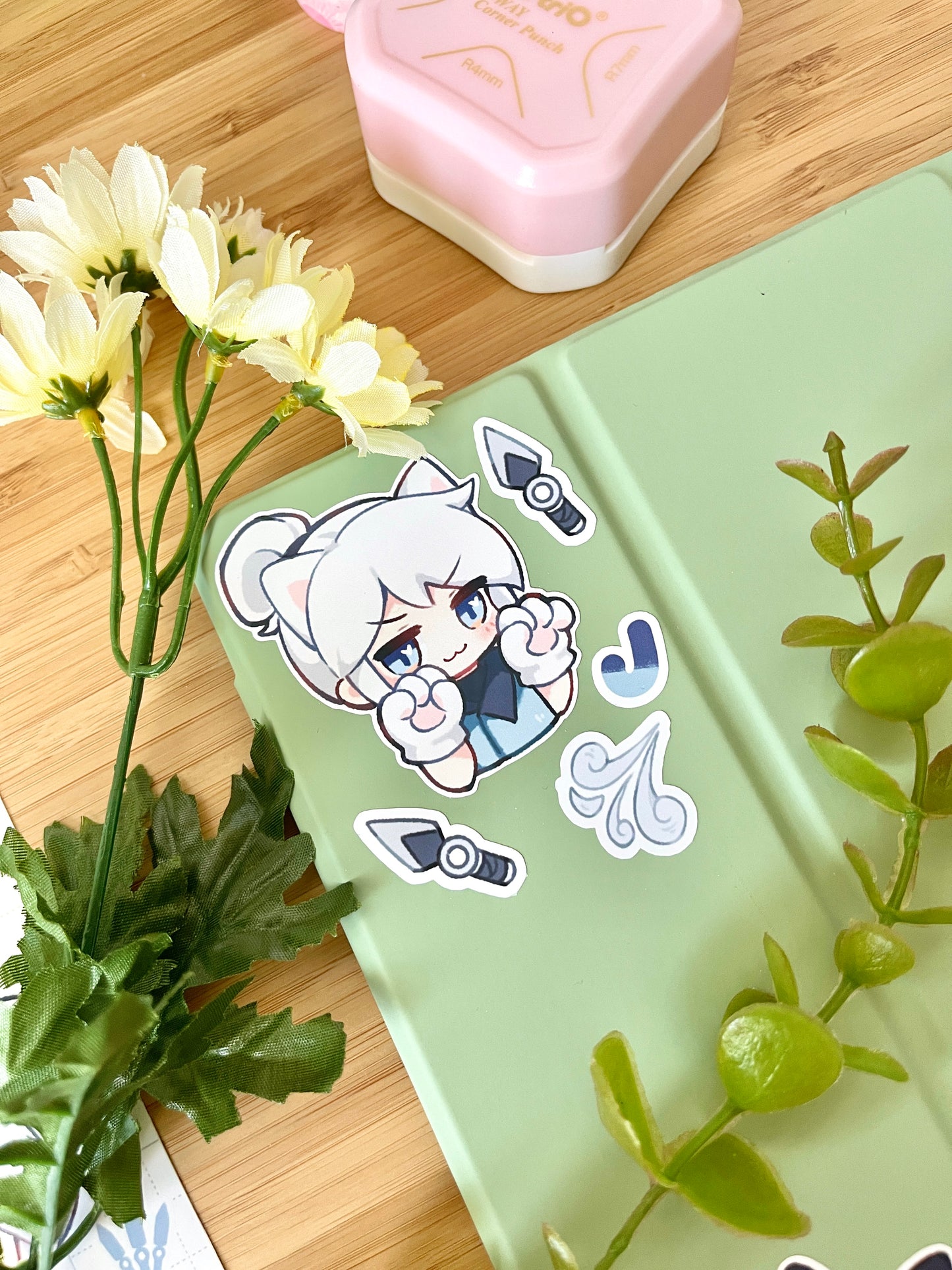 Val Cat Sticker Sheet