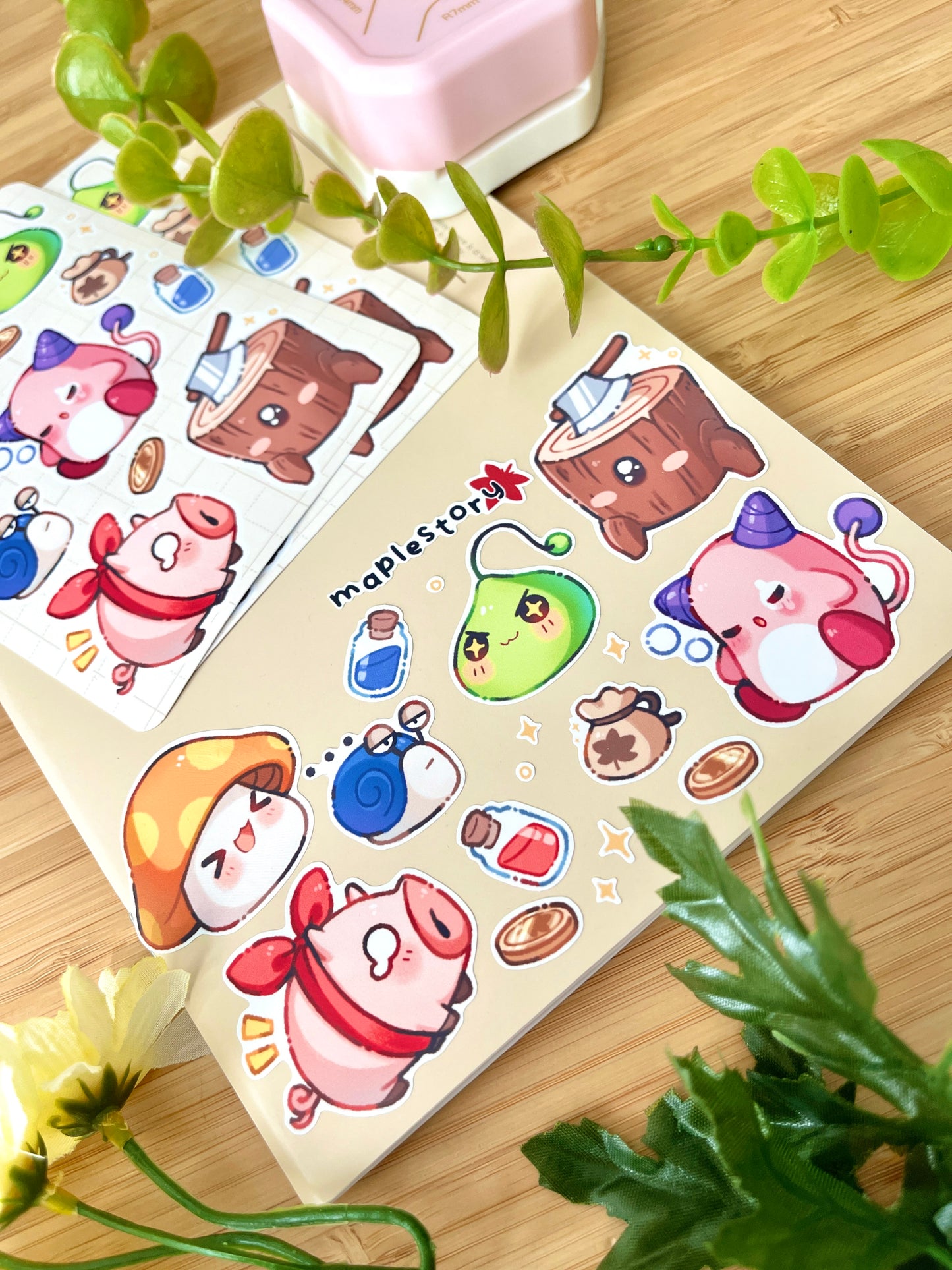 Maple Sticker Sheet