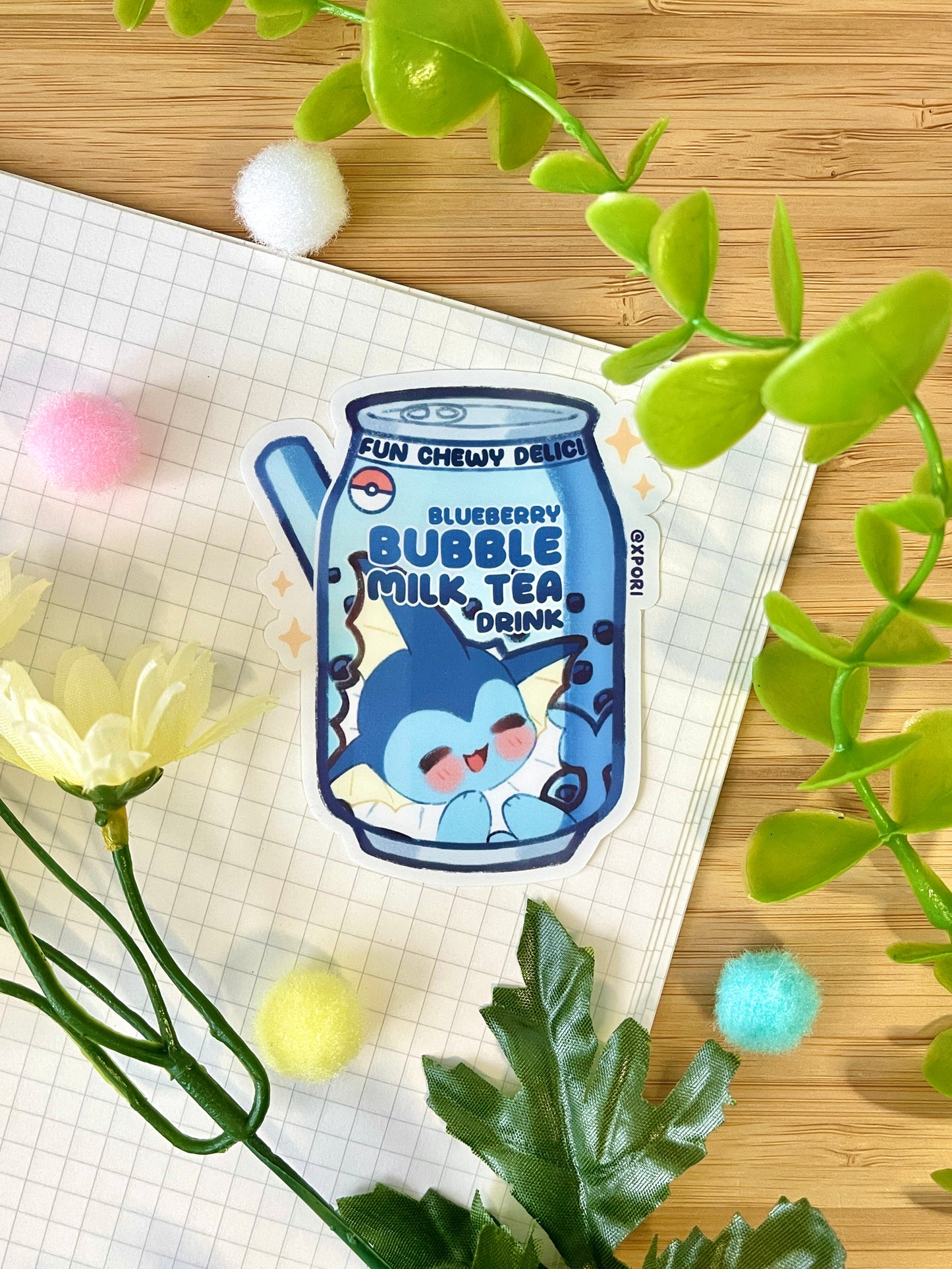 Poke Boba Stickers