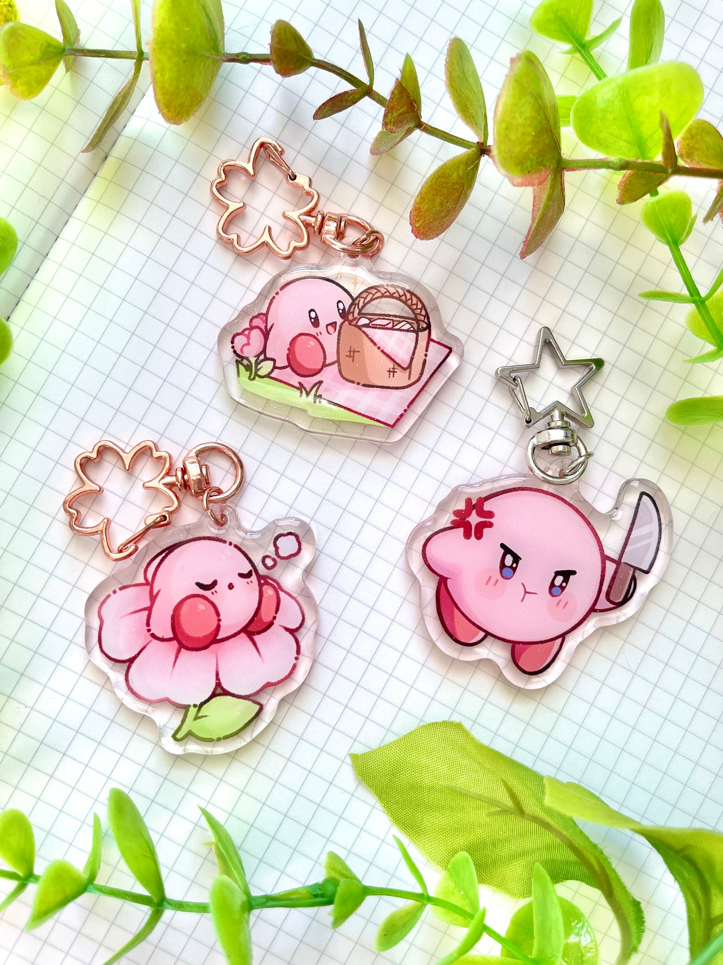 Kirb Keychains