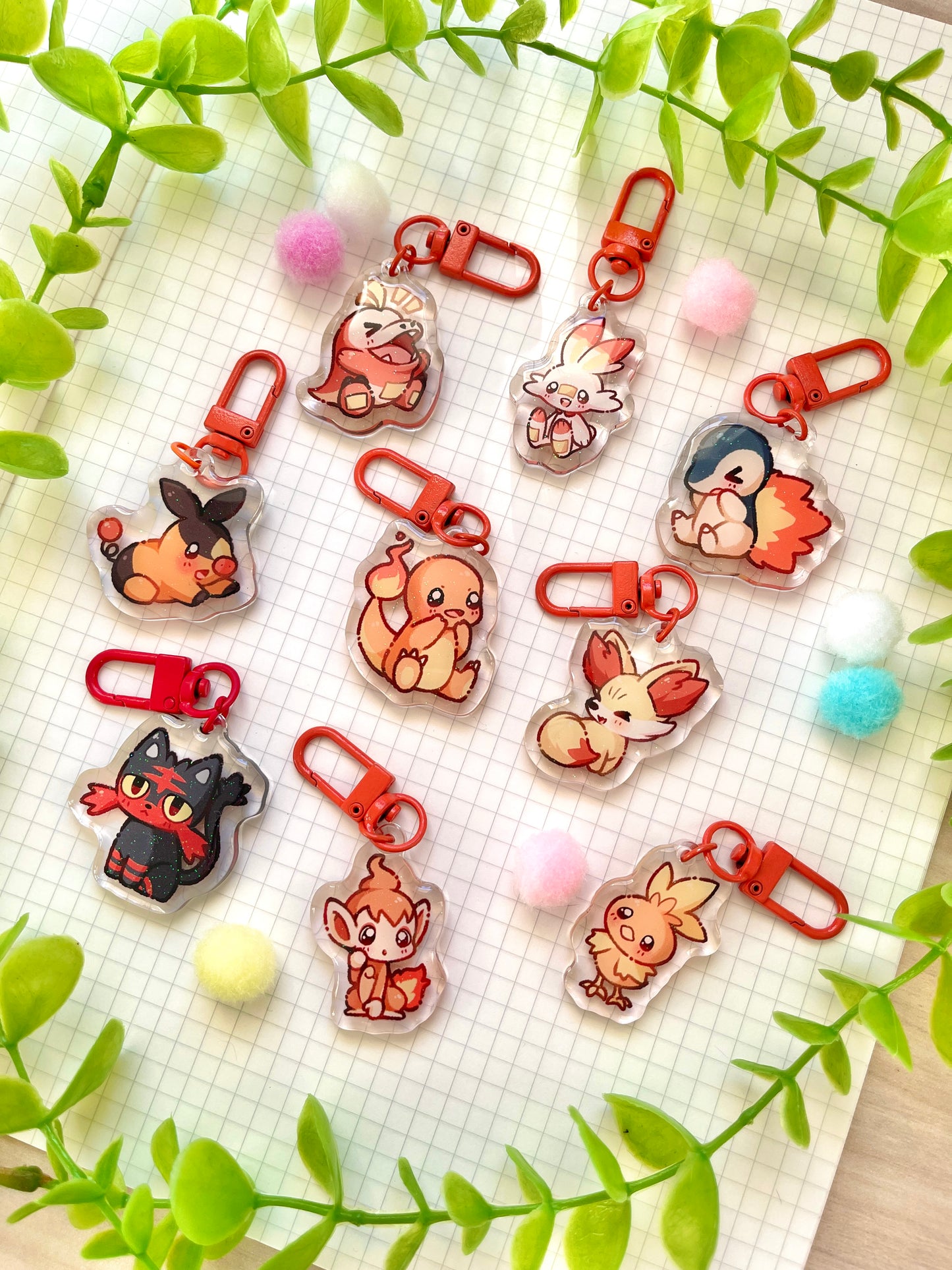 Fire Starters Mini Charms