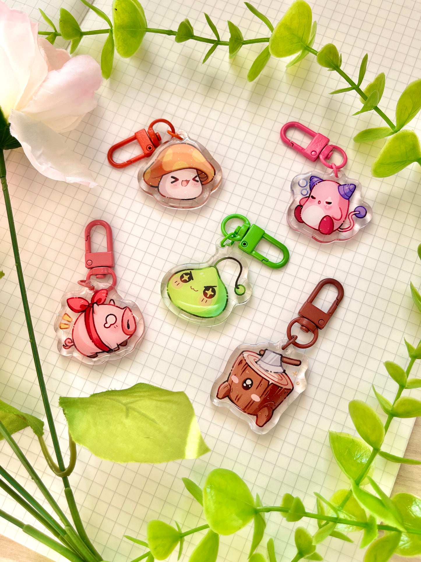 Maple Keychains