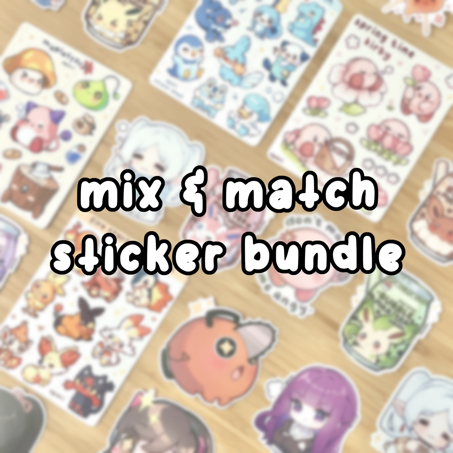 Mix & Match Sticker Bundle