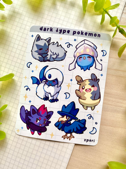 Poke Sticker Sheets