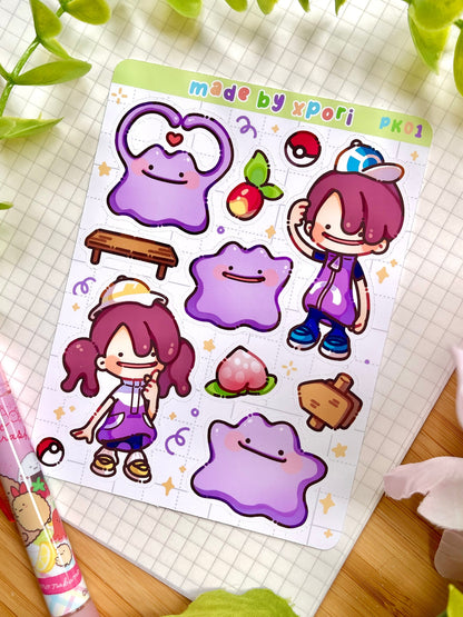 Pokopia Sticker Sheets