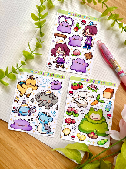 Pokopia Sticker Sheets