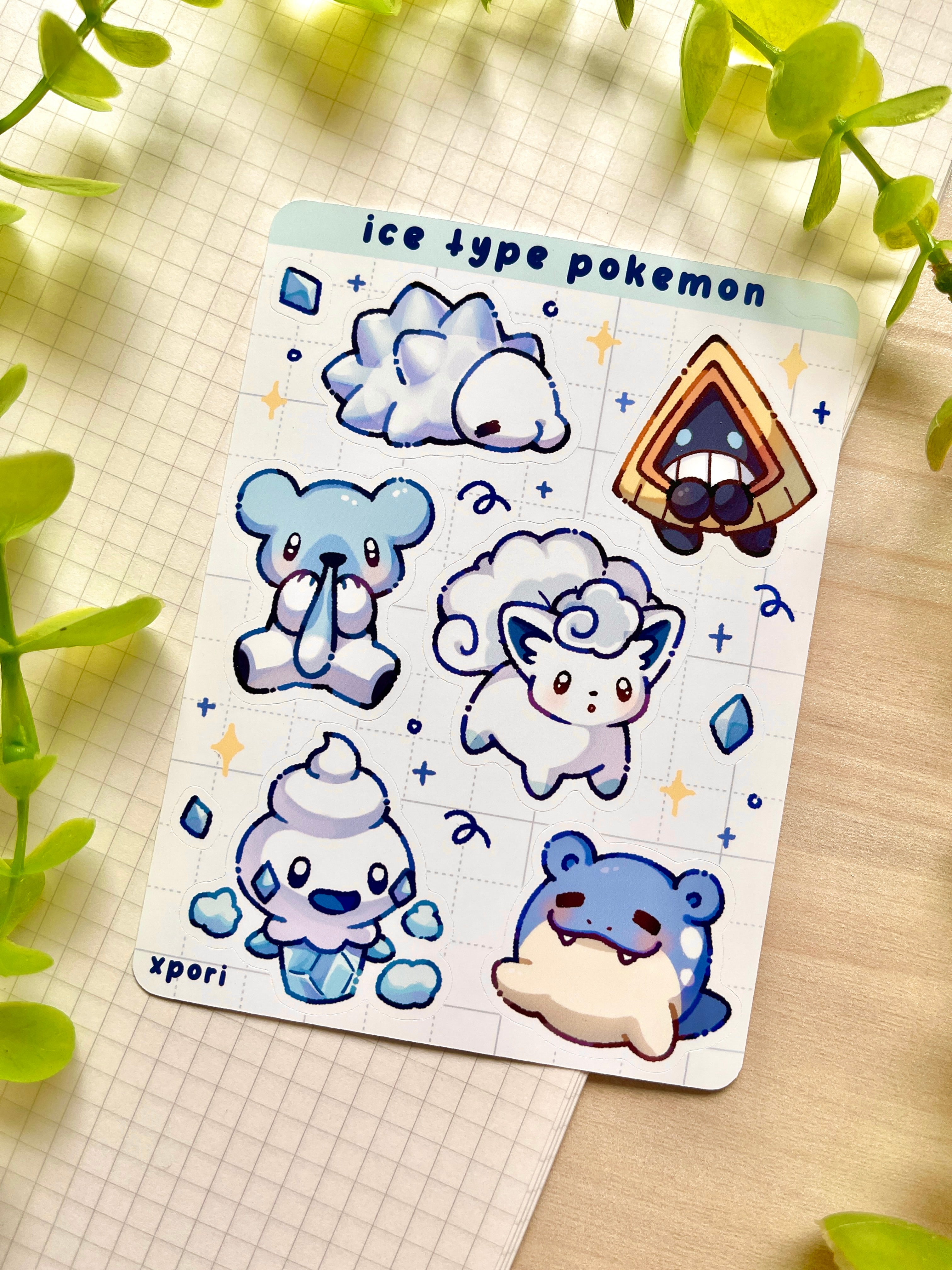 Poke Sticker Sheets – XPORI